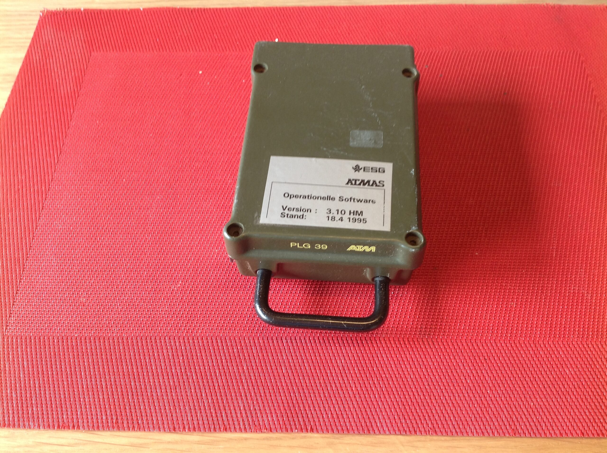 Festplattenlaufwerk, Magnetblasenspeicher Typ MBS 1000 vom PLG 39