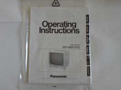 Panasonic Video Monitor WV-BM1410