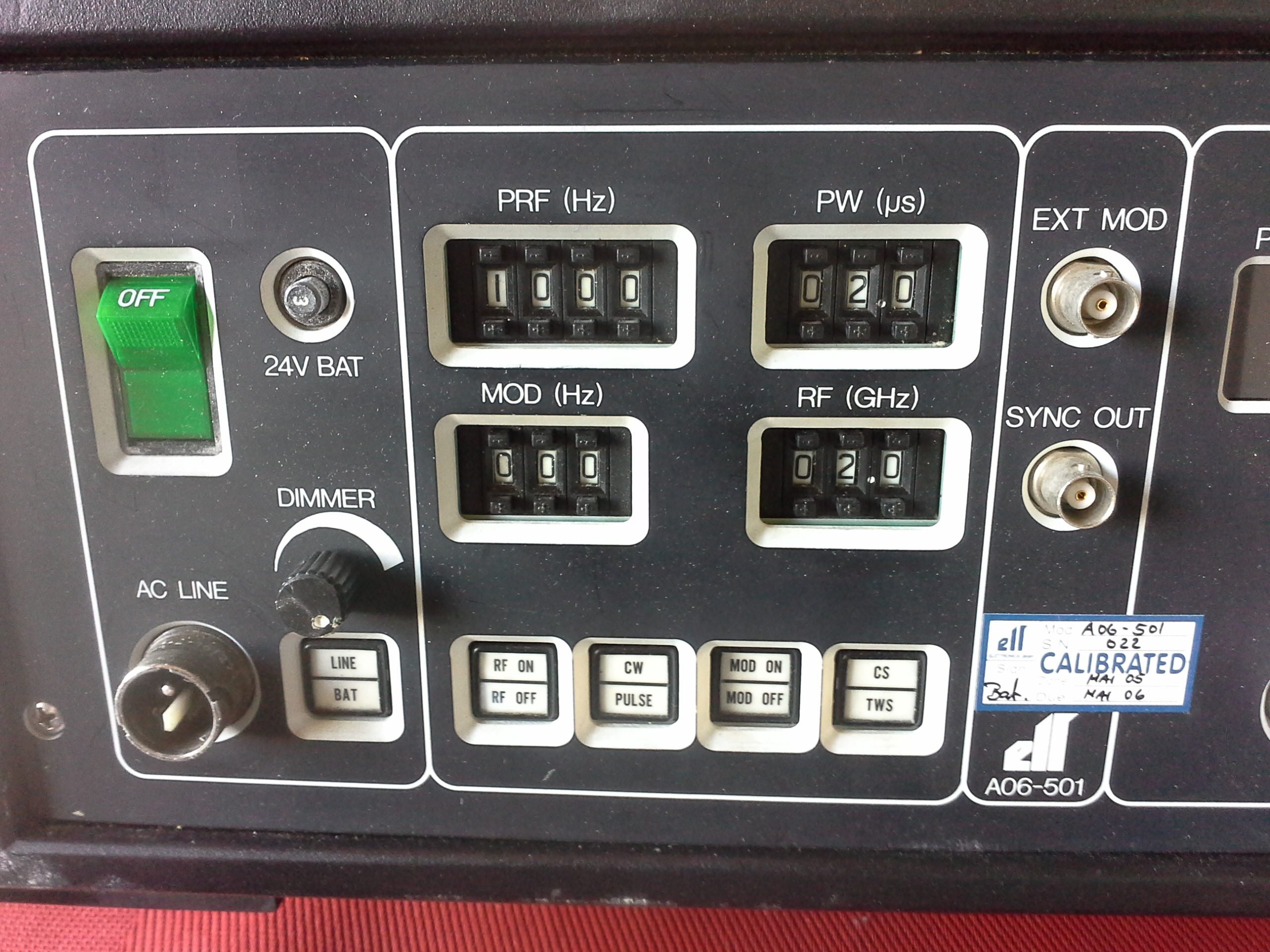 Signalgenerator Elettronica A06G-501 Signalgenerator Elettronica A06G-501