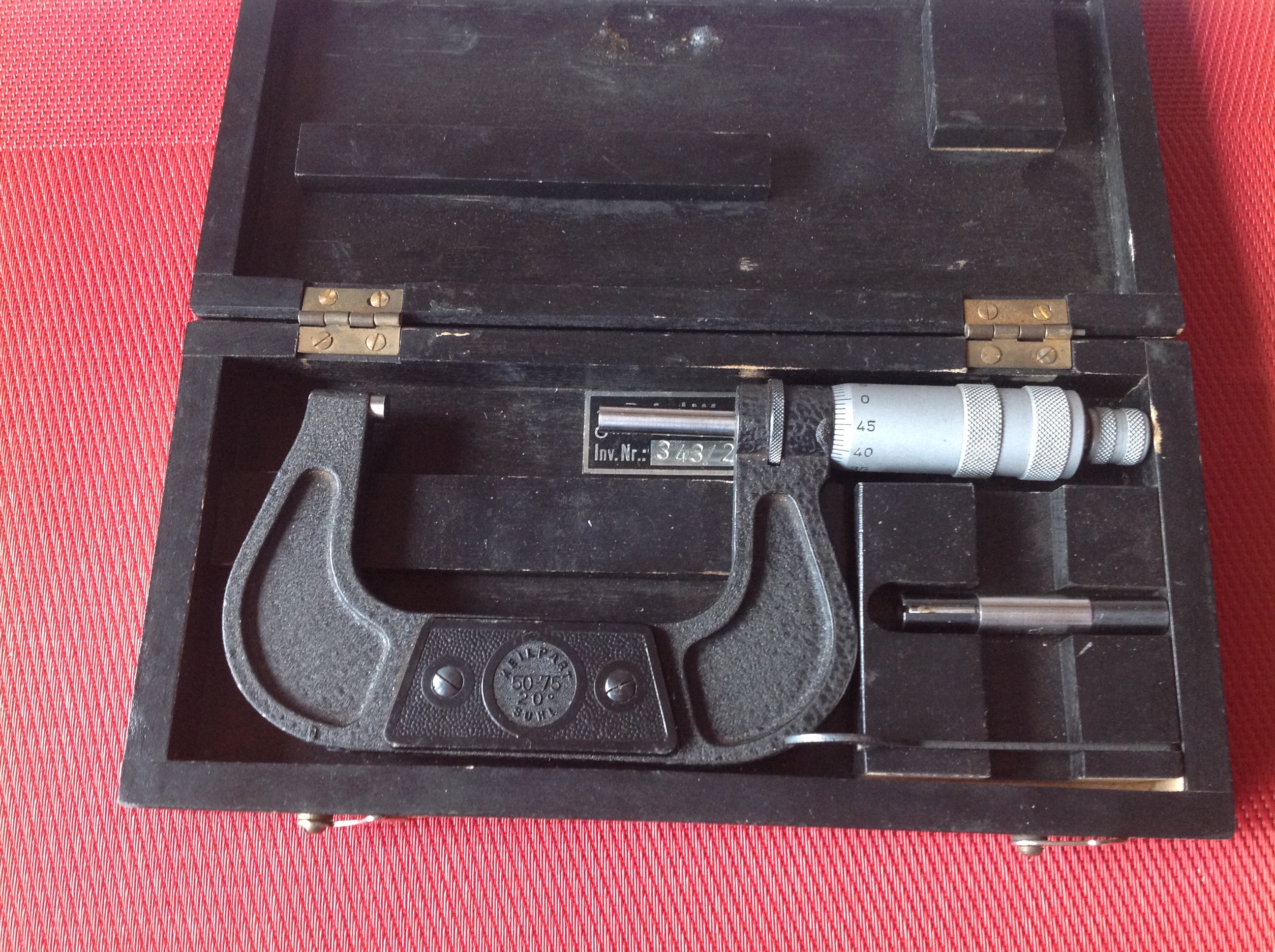 Bügelmesschraube, Außen-Mikrometer 50 - 75 mm