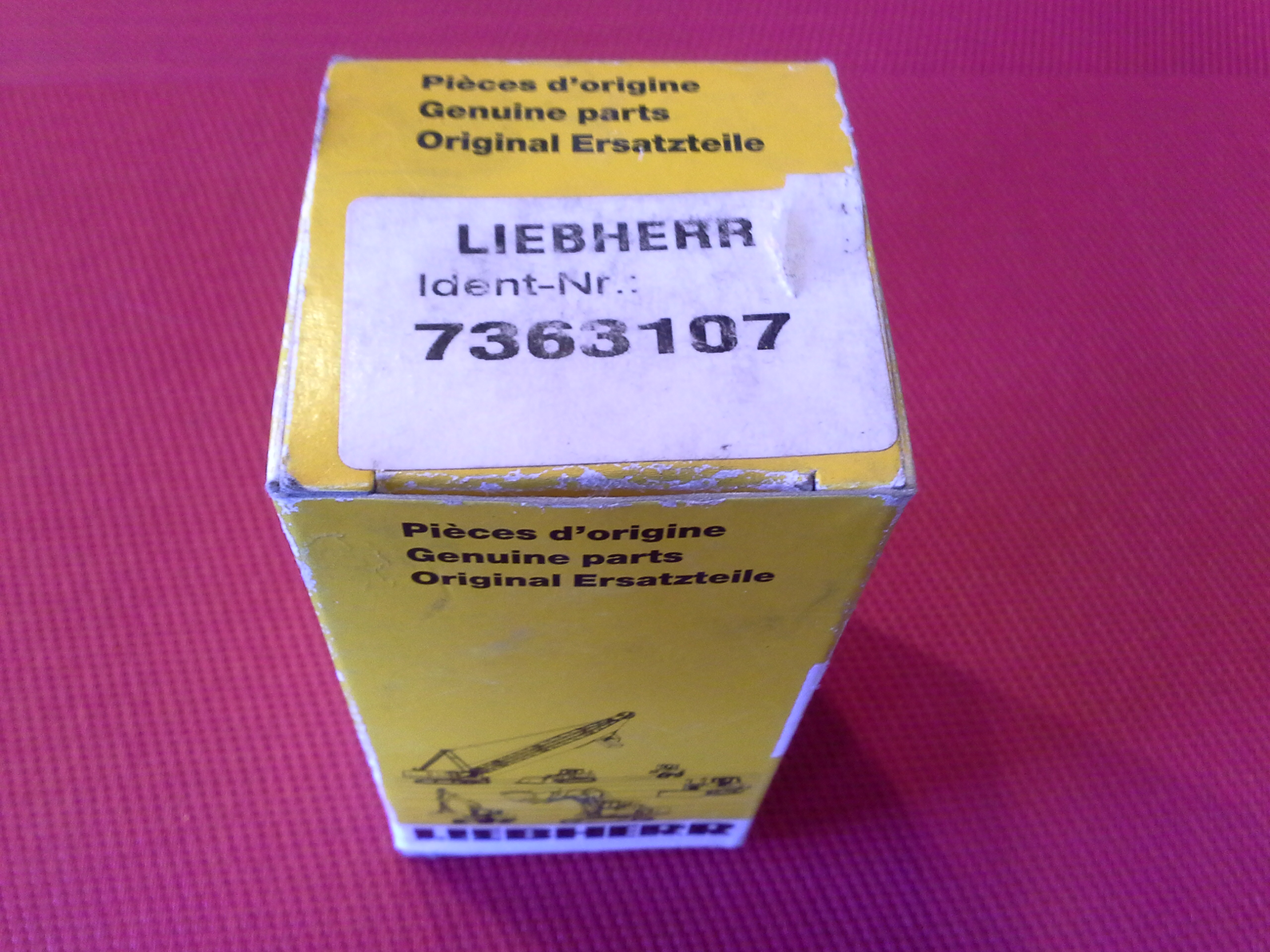 Liebherr Hydraulikfilter-Lenkung 7363107
