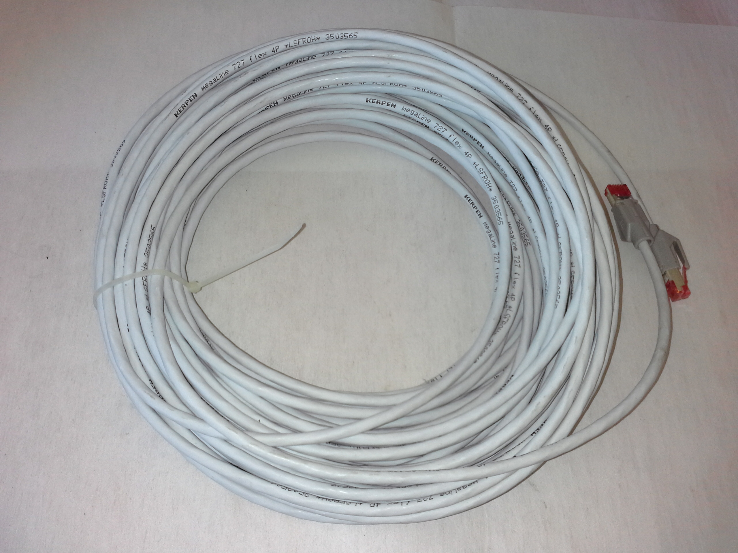 Kerpen Megaline 727 flex 4P Patch-Kabel - Länge 15m
