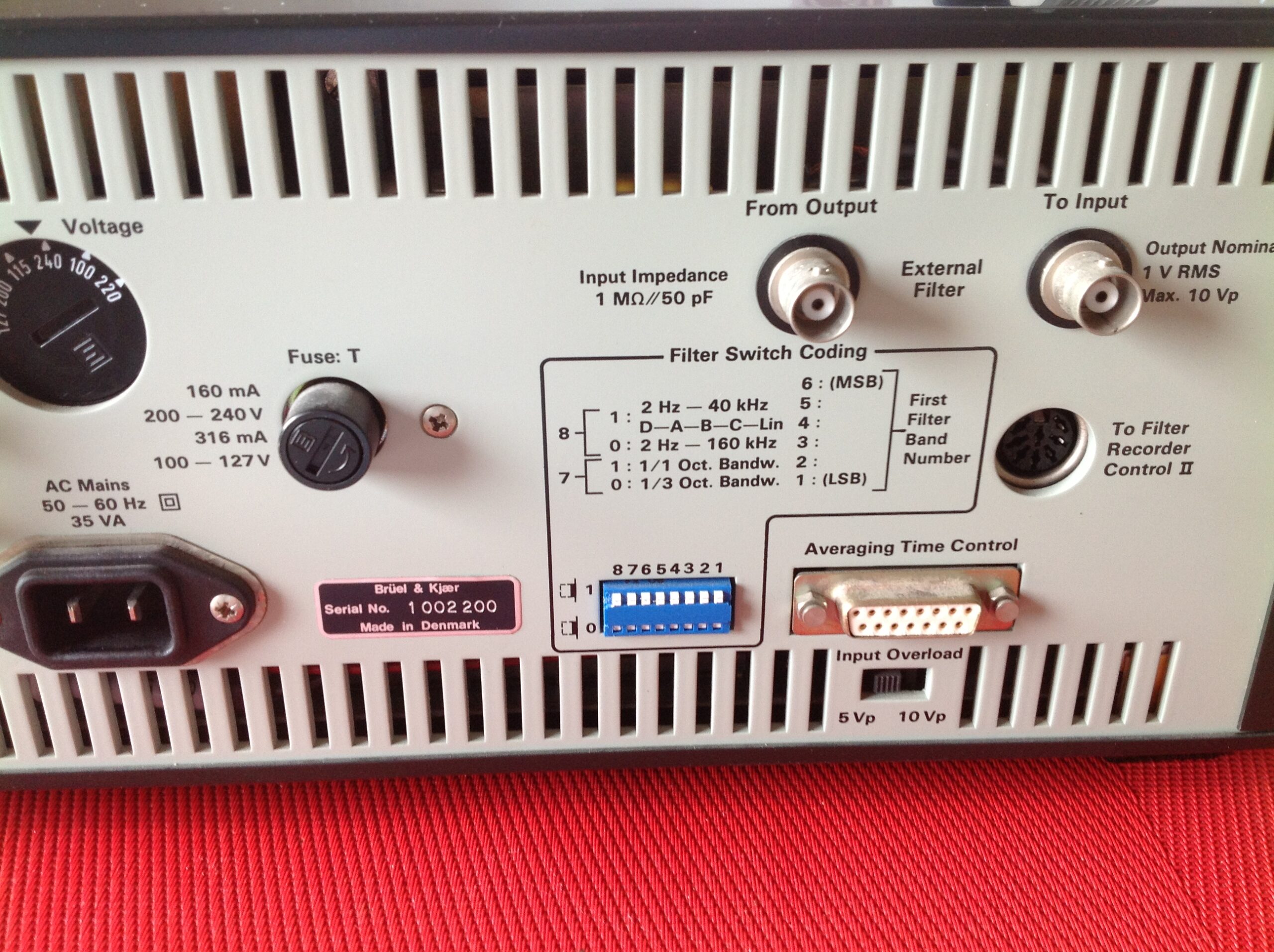 Brüel &amp; Kjaer Measuring Amplifier Type 2636