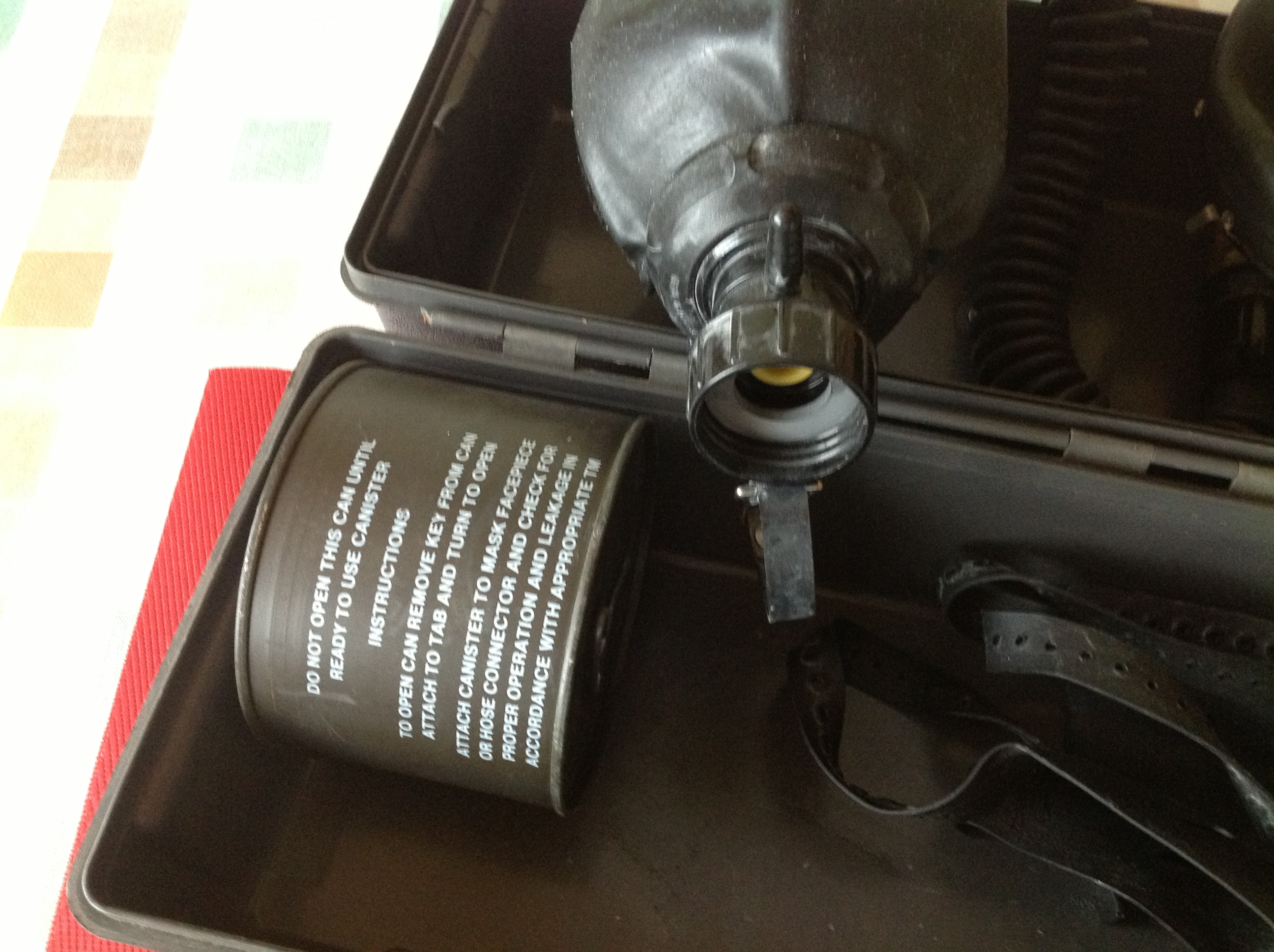 Atemschutz AMBV-Beutel mit Koffer und ABC-Filter