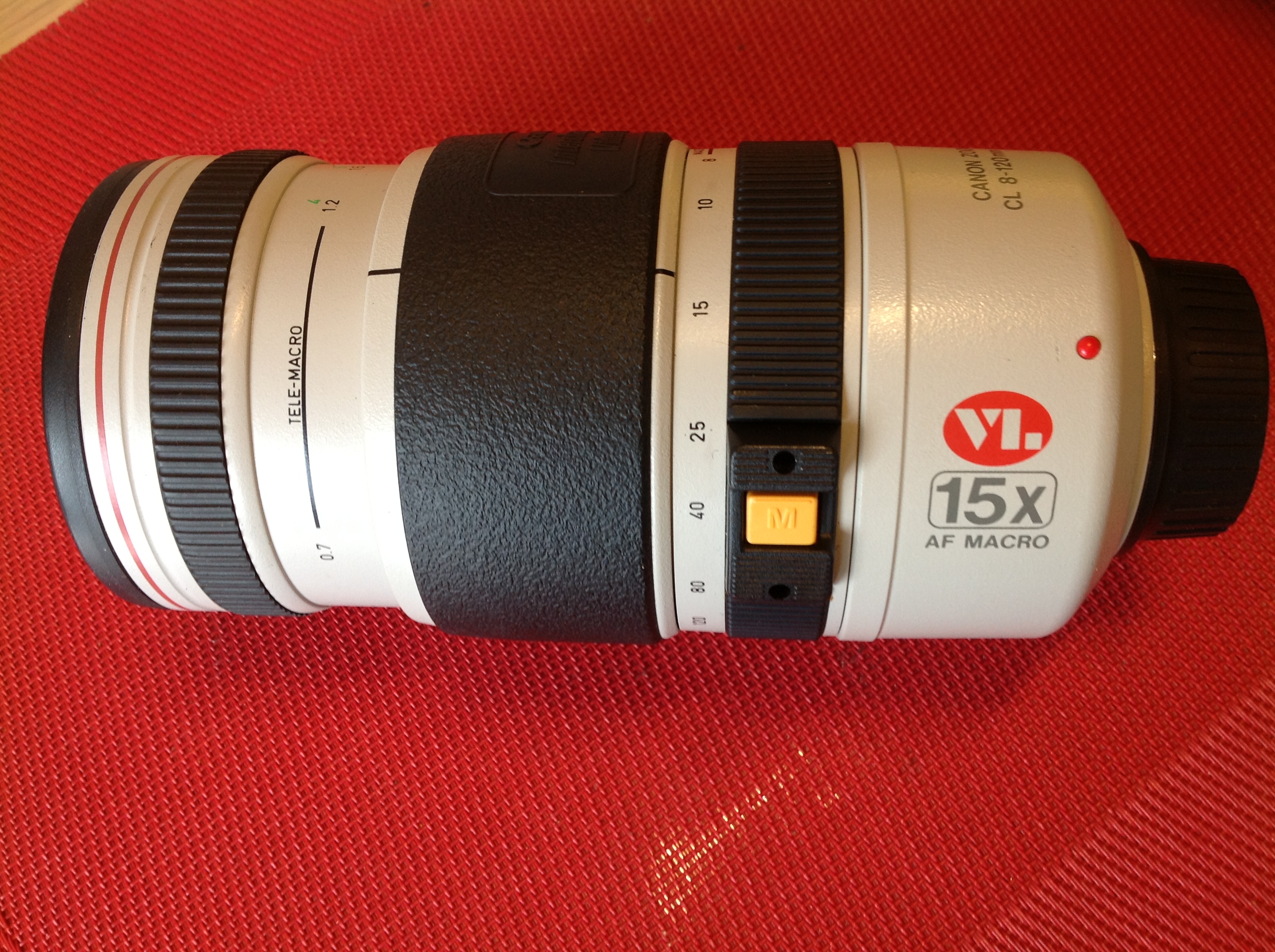 Canon Video Lens 15X AF Macro Zoom CL 8-120mm 8-120 mm 1:1.4-2.1