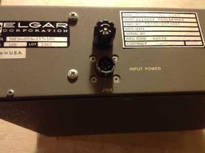 Elgar Decoder Programmer Mod. DAP3-400A-157-160