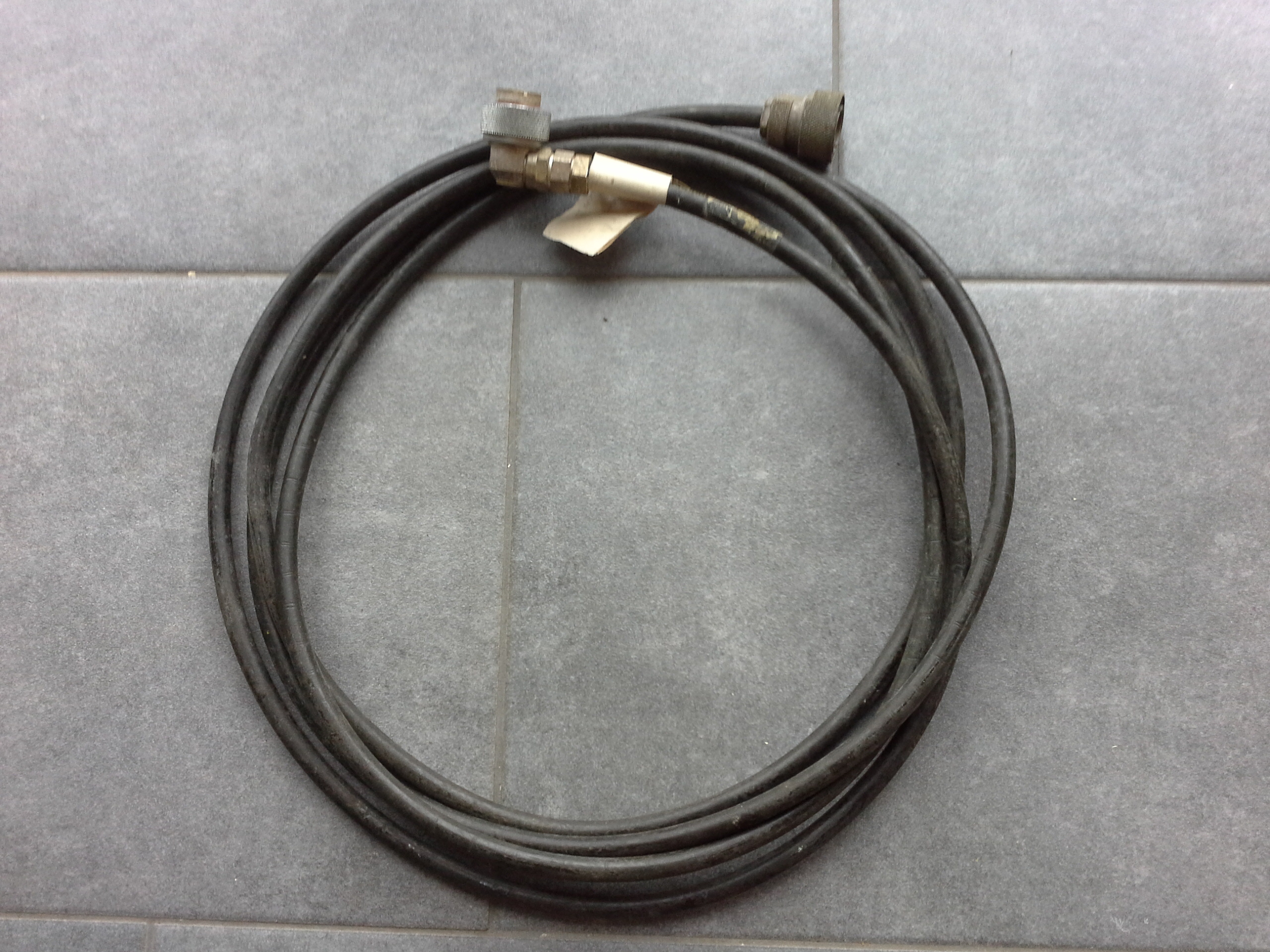 HF-Kabel Länge 4,5 m mit 2 Spinnersteckern
