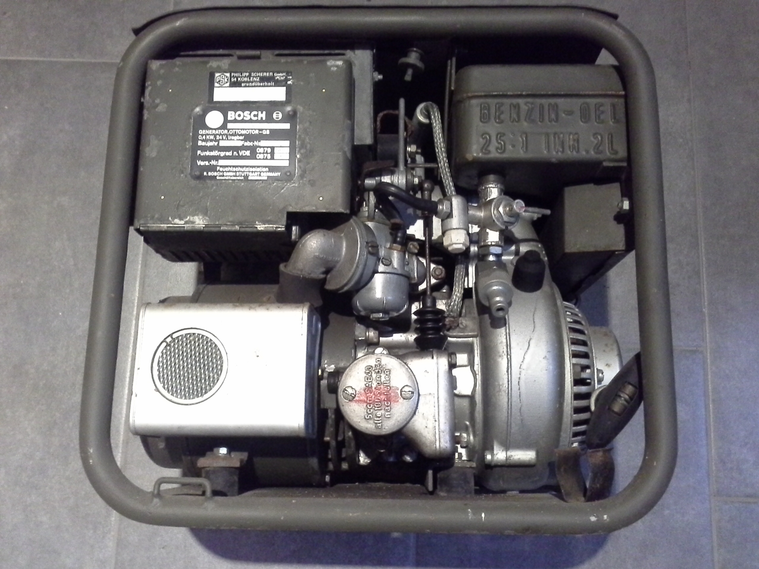 Stromerzeuger, Stromaggregat, Generator, Ottomotor-GS