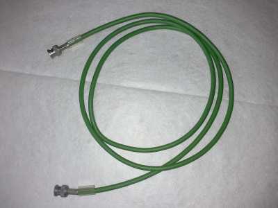 Video Koaxial Kabel 0,6/3,7 grün - 75 Ohm Länge 1,5m