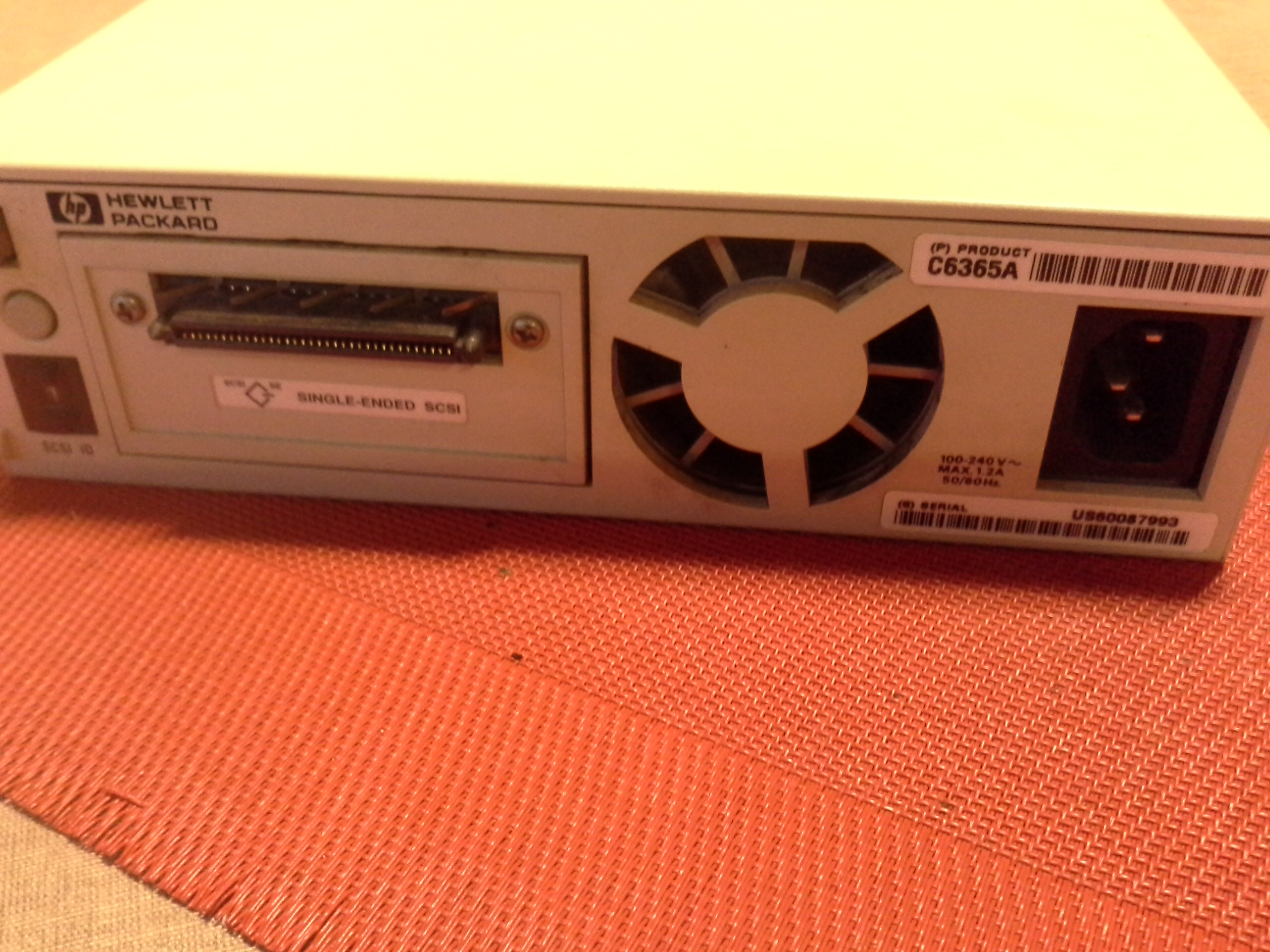 Hewlett Packard C6365AR, Hotswap Dat24 Tape Drive