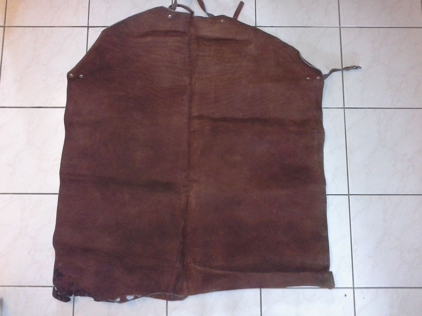 Schweißerschürze - Leder - 100 x 90 cm