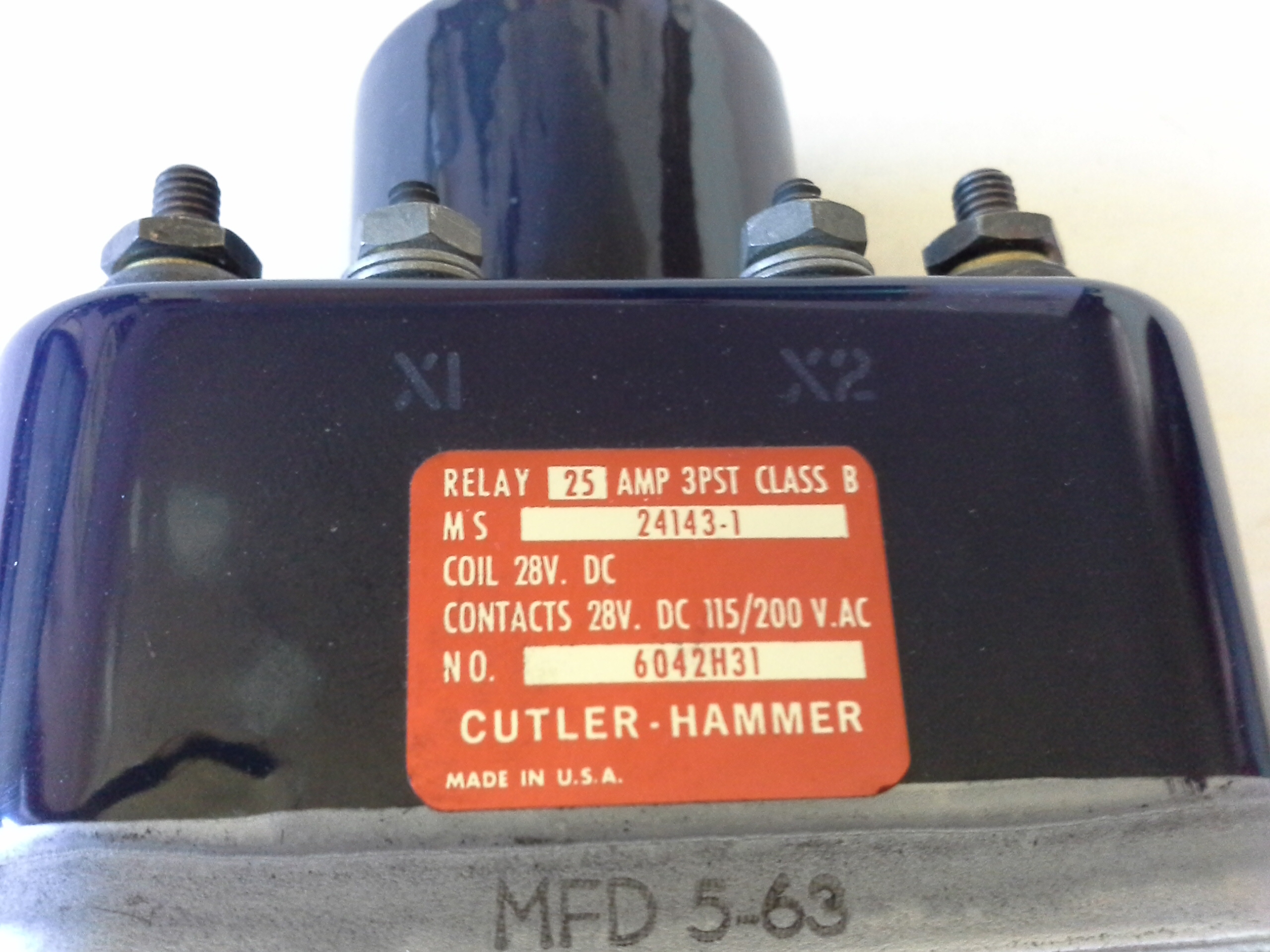 Cuttler Hammer Relais 6042H31