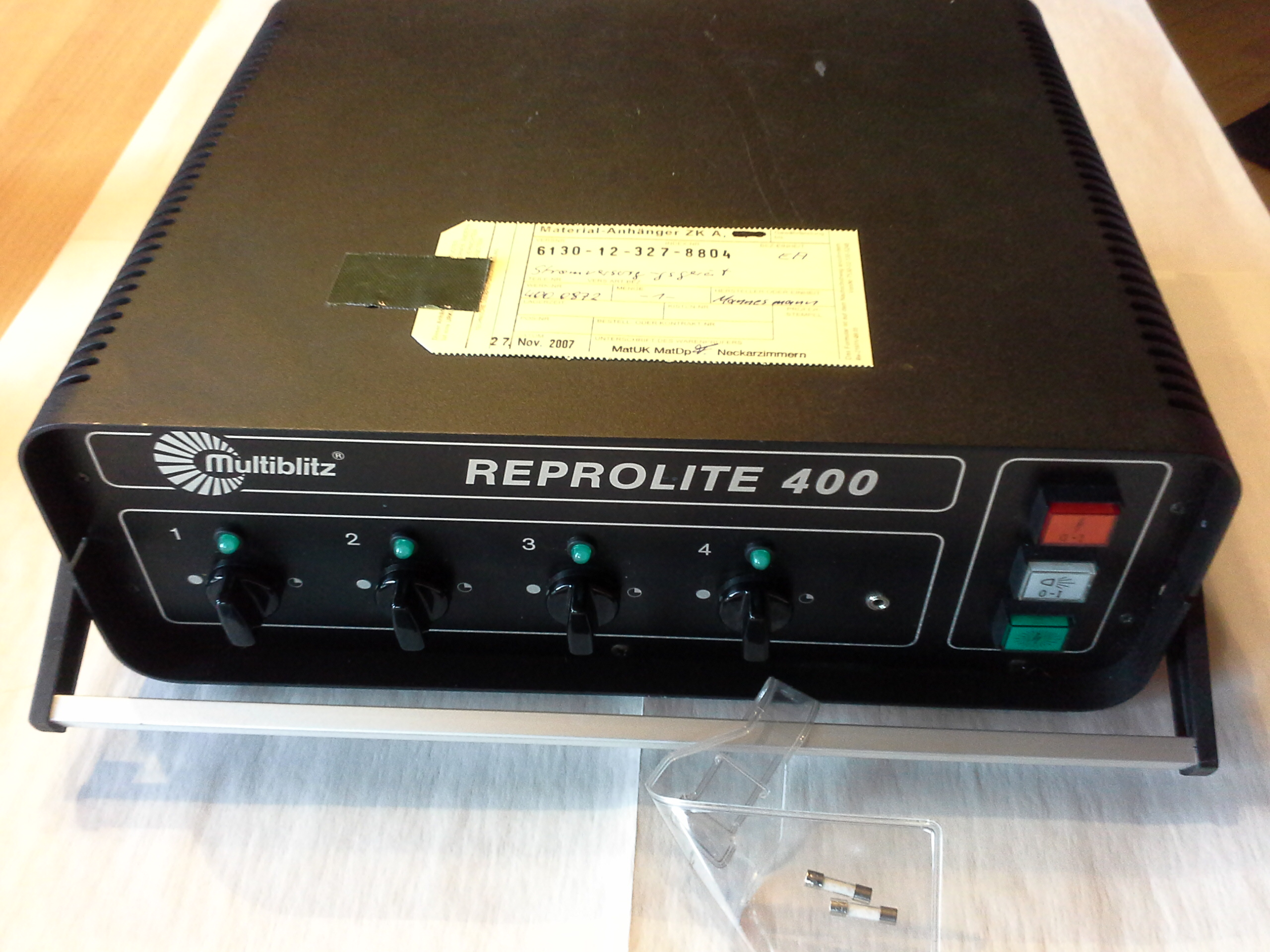 Multiblitz Reprolite 400 Blitzgenerator Lichtanlage