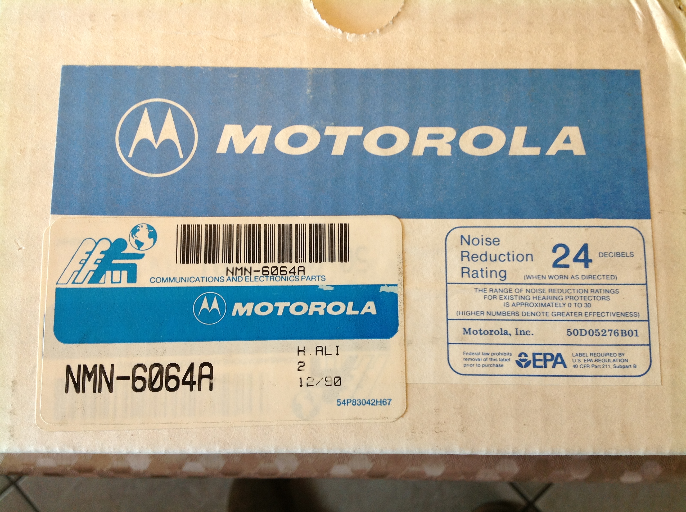 Headset Motorola Typ NMN-6064A