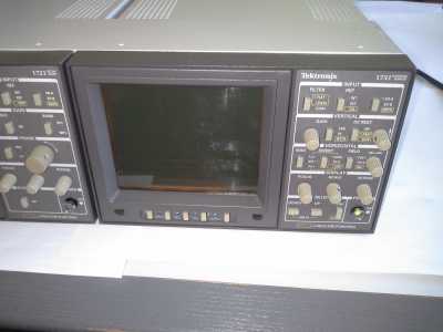 Tektronix 1721 Vectorscopes und Tektronix 1731 Waveform Monitor
