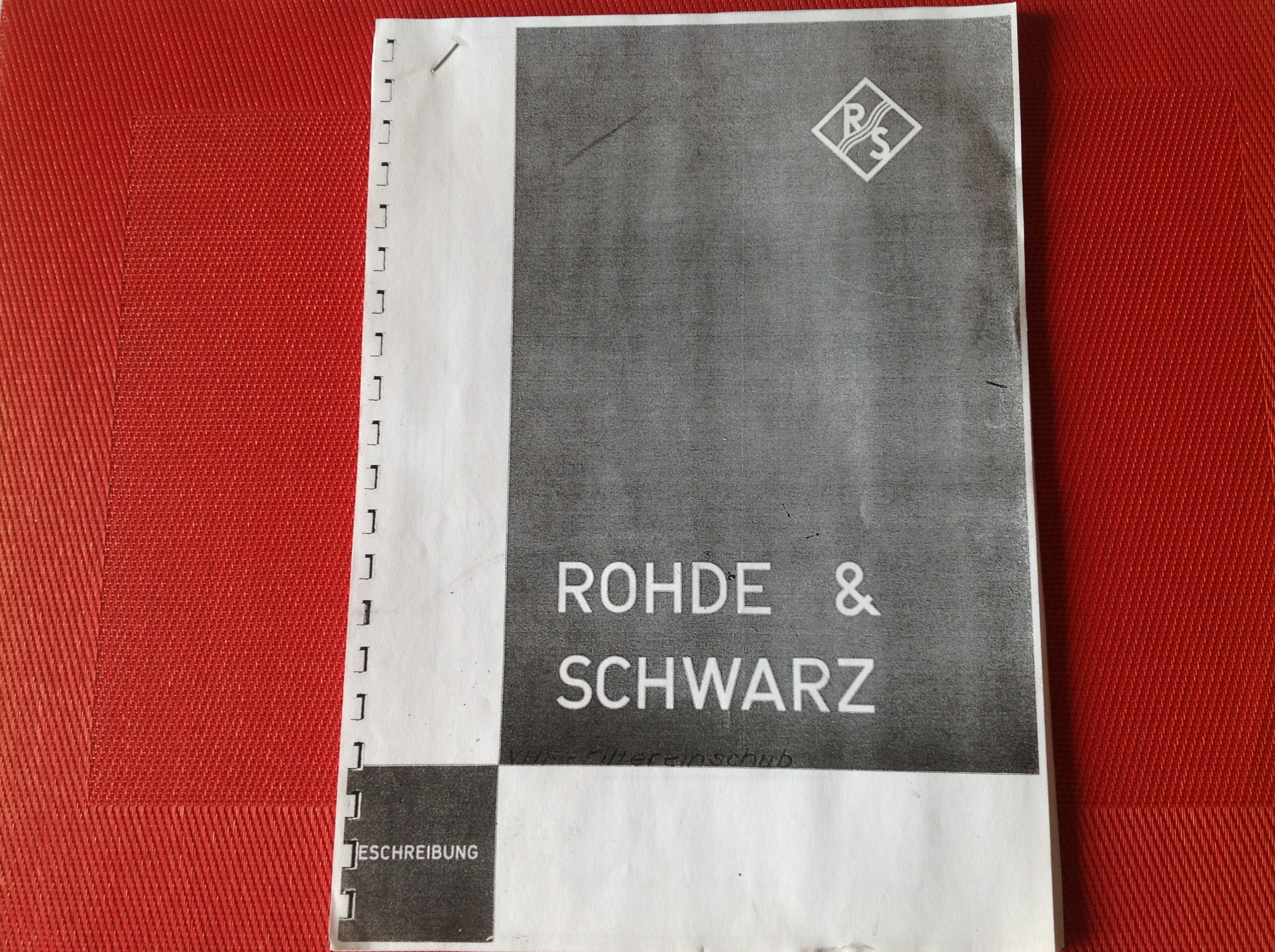 Rohde &amp; Schwarz VHF- Dreifach-Senderweiche Type HS 1029/190