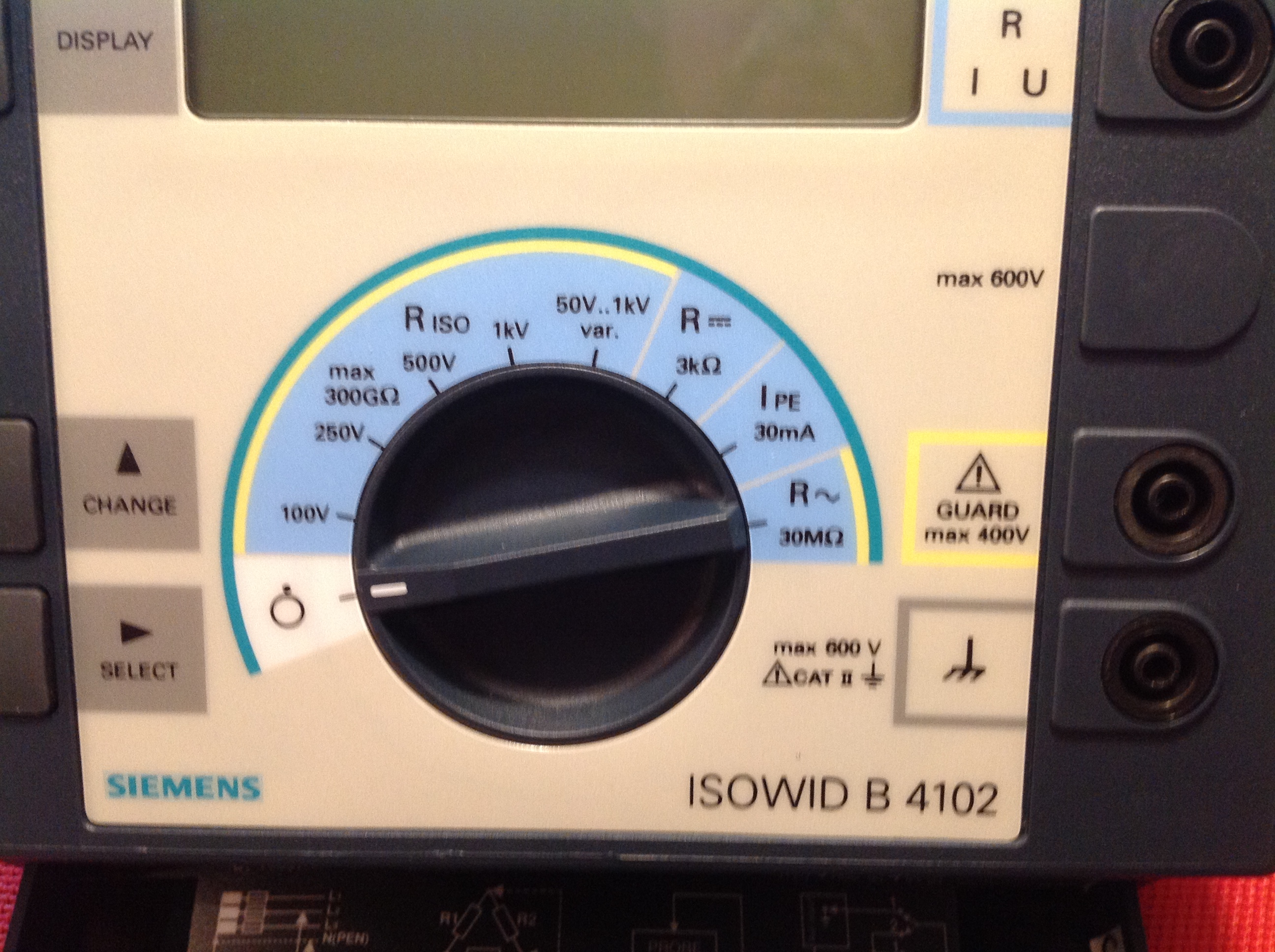 Siemens Isolationsmesser Isowid B4101