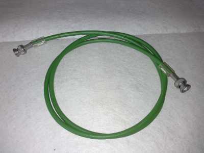 Video Koaxial Kabel 0,6/3,7 grün - 75 Ohm Länge 1,2m