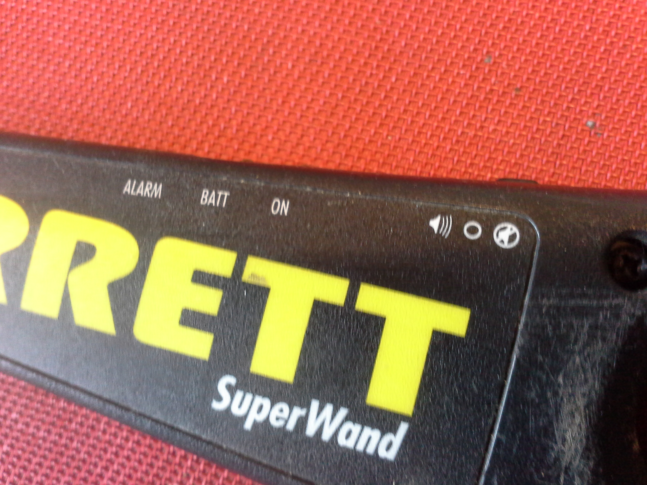 Garrett Super Wand Detector, Mod. 1165800