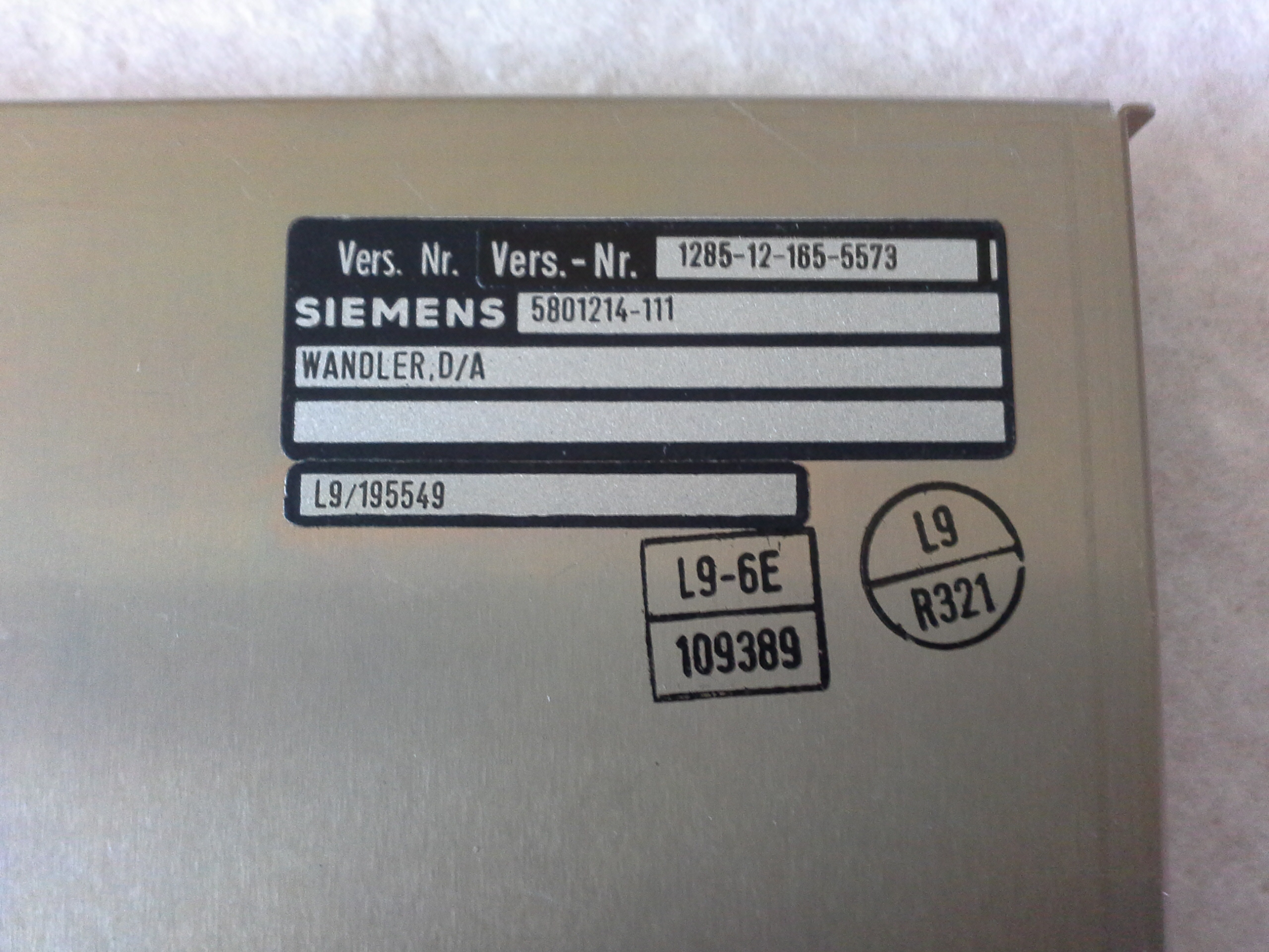 Siemens Digital Konverter 5801214-111