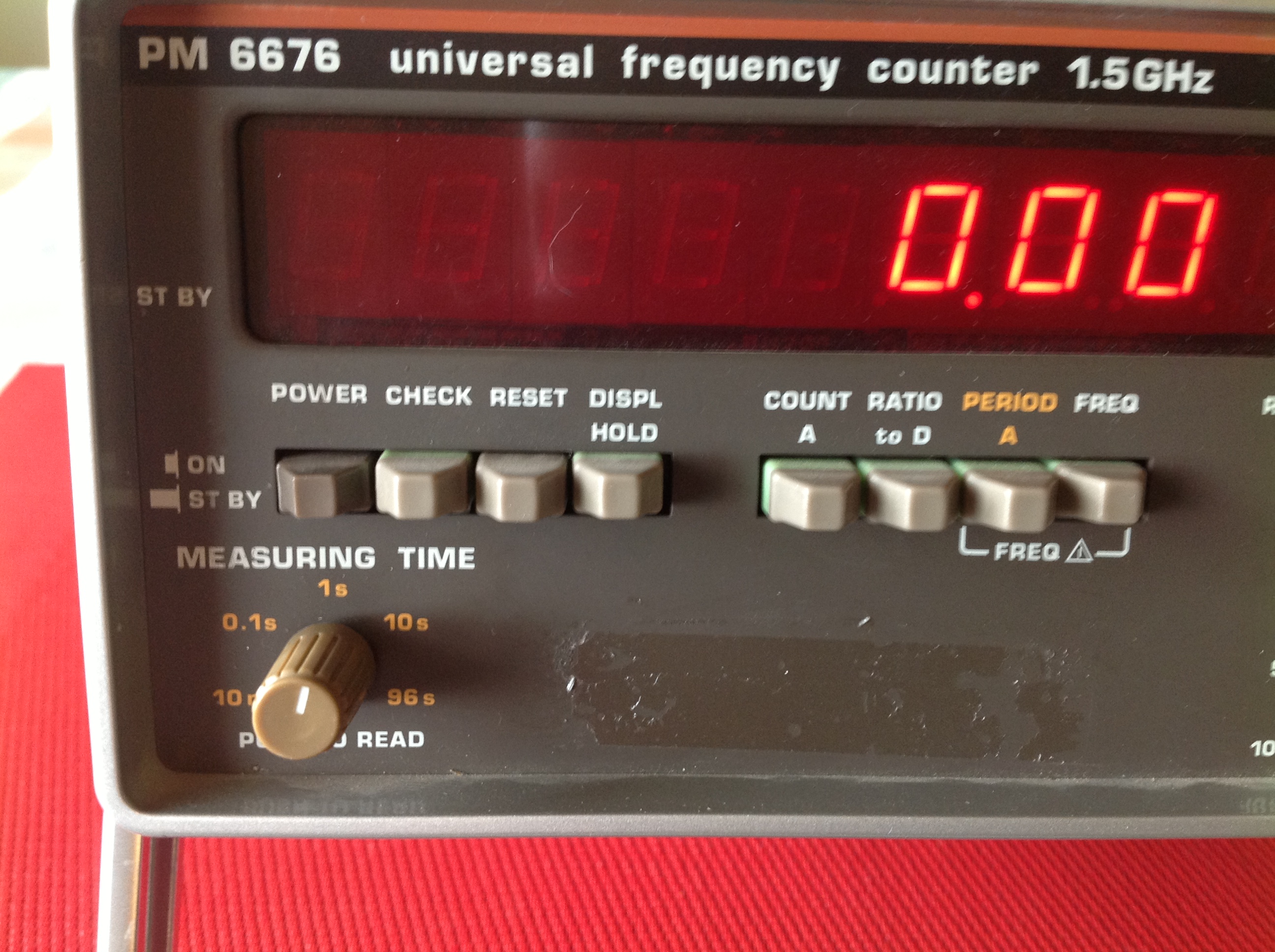 Philips Frequenzmessgerät - Universal Frequency Counter Typ PM 6676 10....1500 MHz