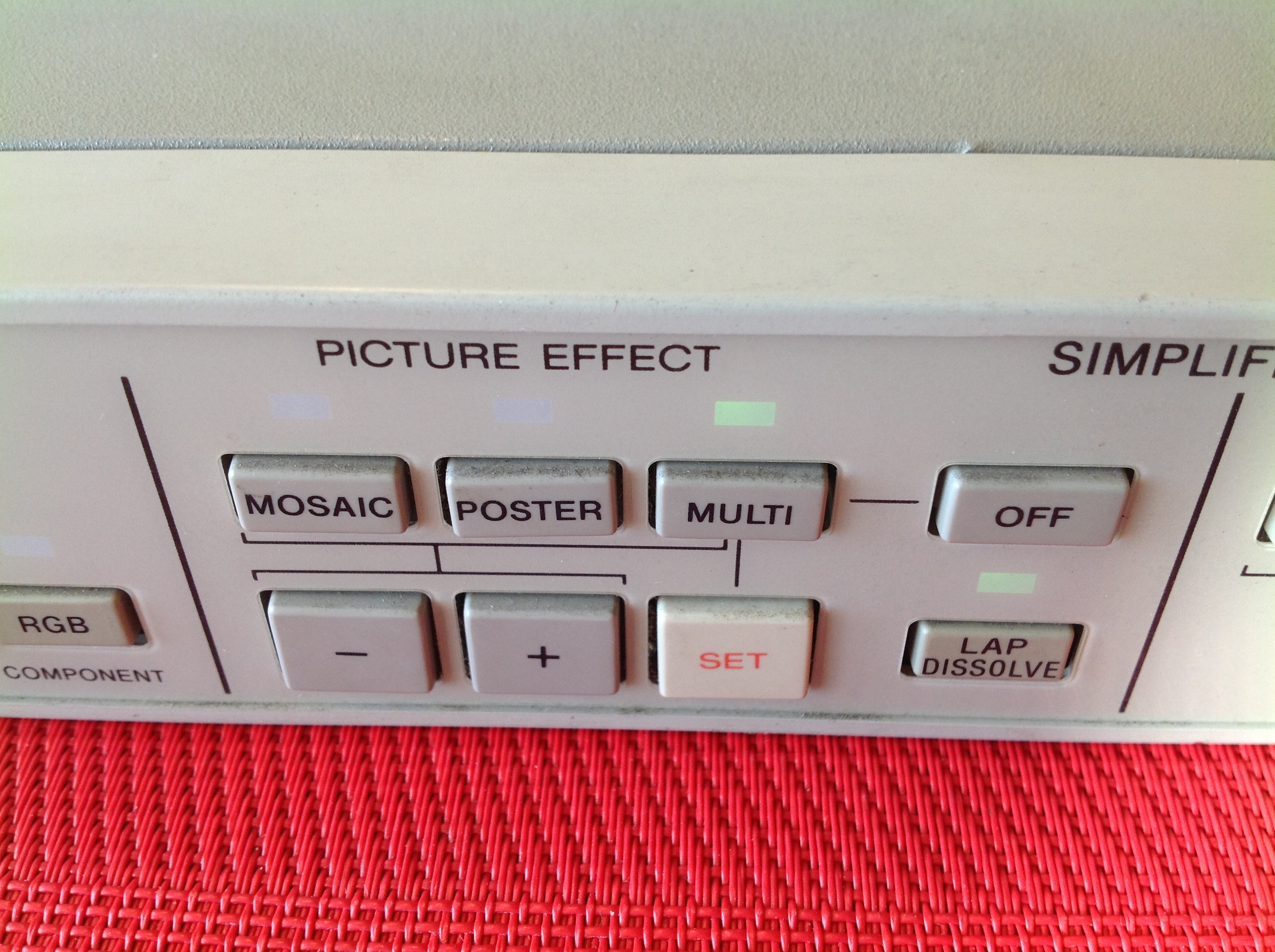 Sony Vereinfachtes-Simplified Time Base Corrector MPU-F100P Rahmenspeichereinheit