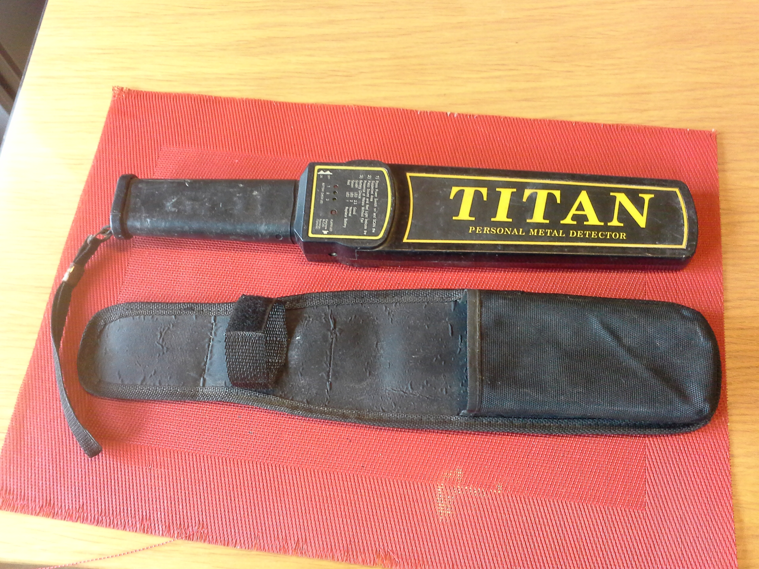 Titan, Personal Metal Detector, M-7