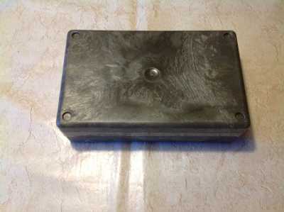 GFK-Kiste mit Schaumstoffeinlage 26 x 16 x 8 cm
