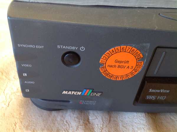 VHS-Videorecorder Philips" Typ VR 757/02 L"