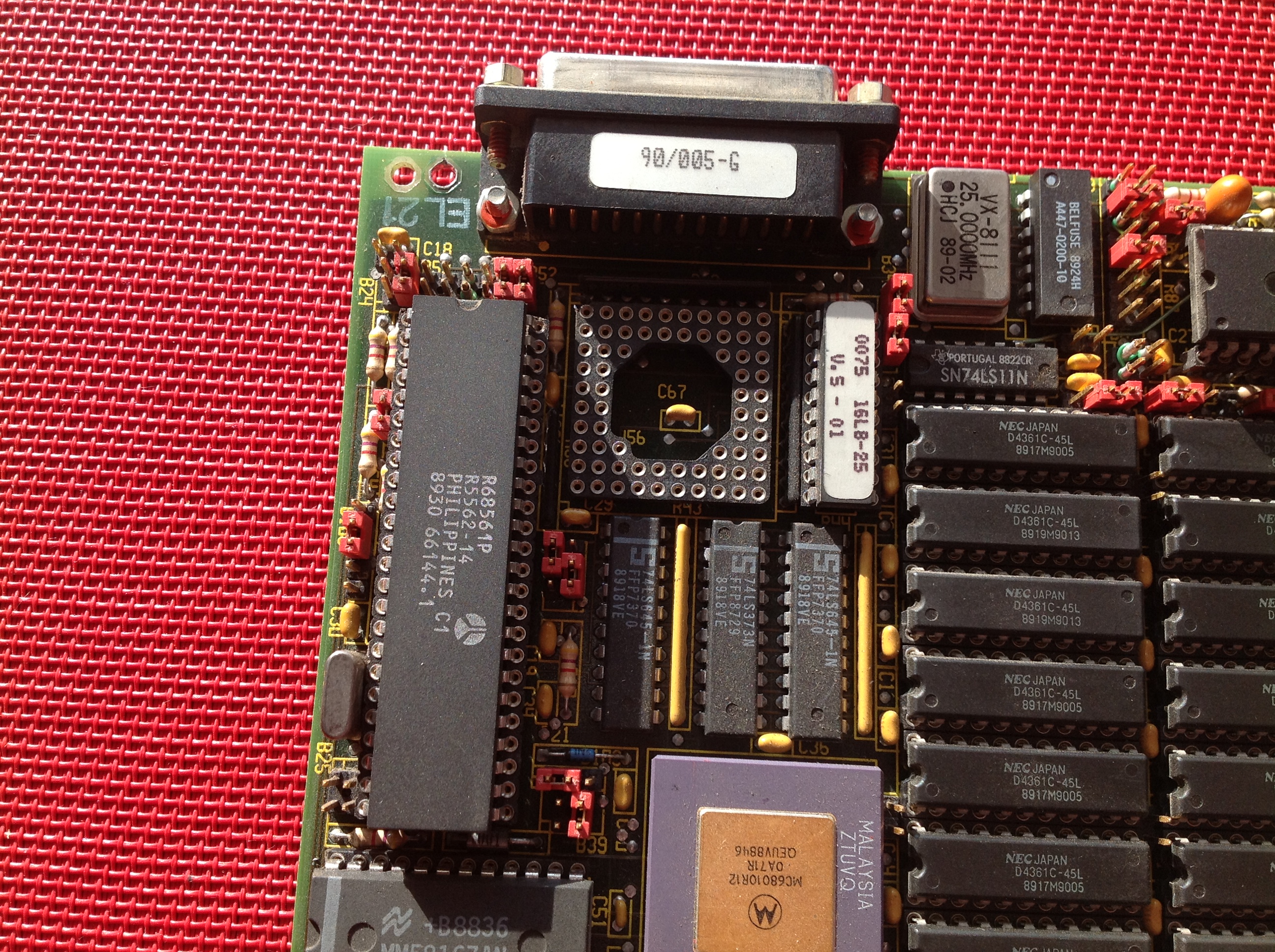 Platine SYS 68 K7 CPU4