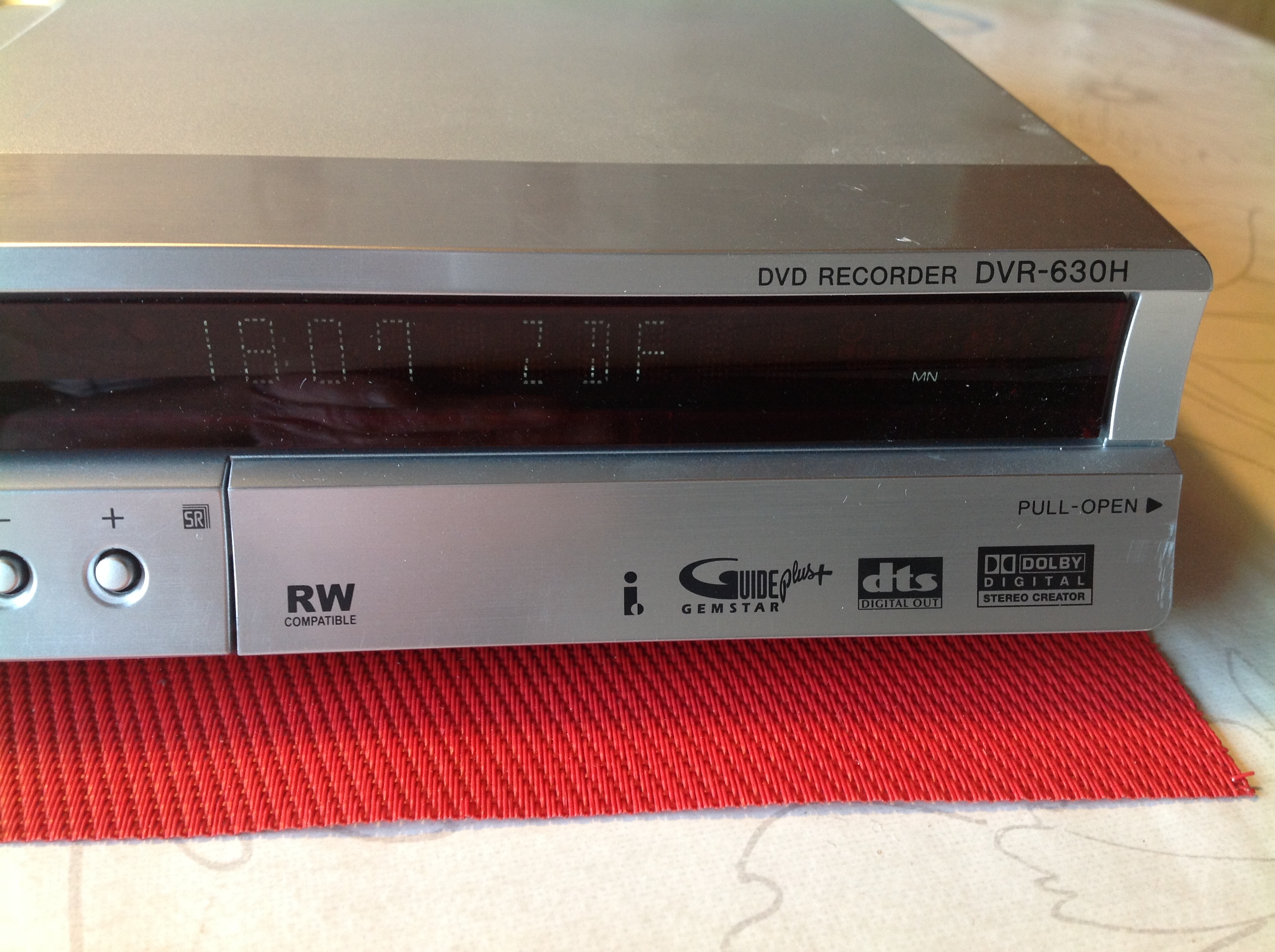 Pioneer DVD Recorder DVR-630H