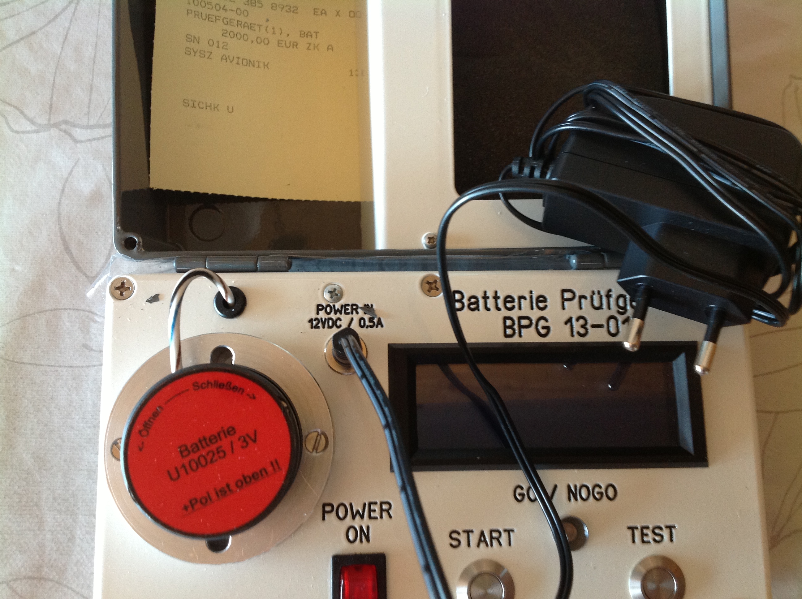 Batterie-Prüfgerät BPG 13-01