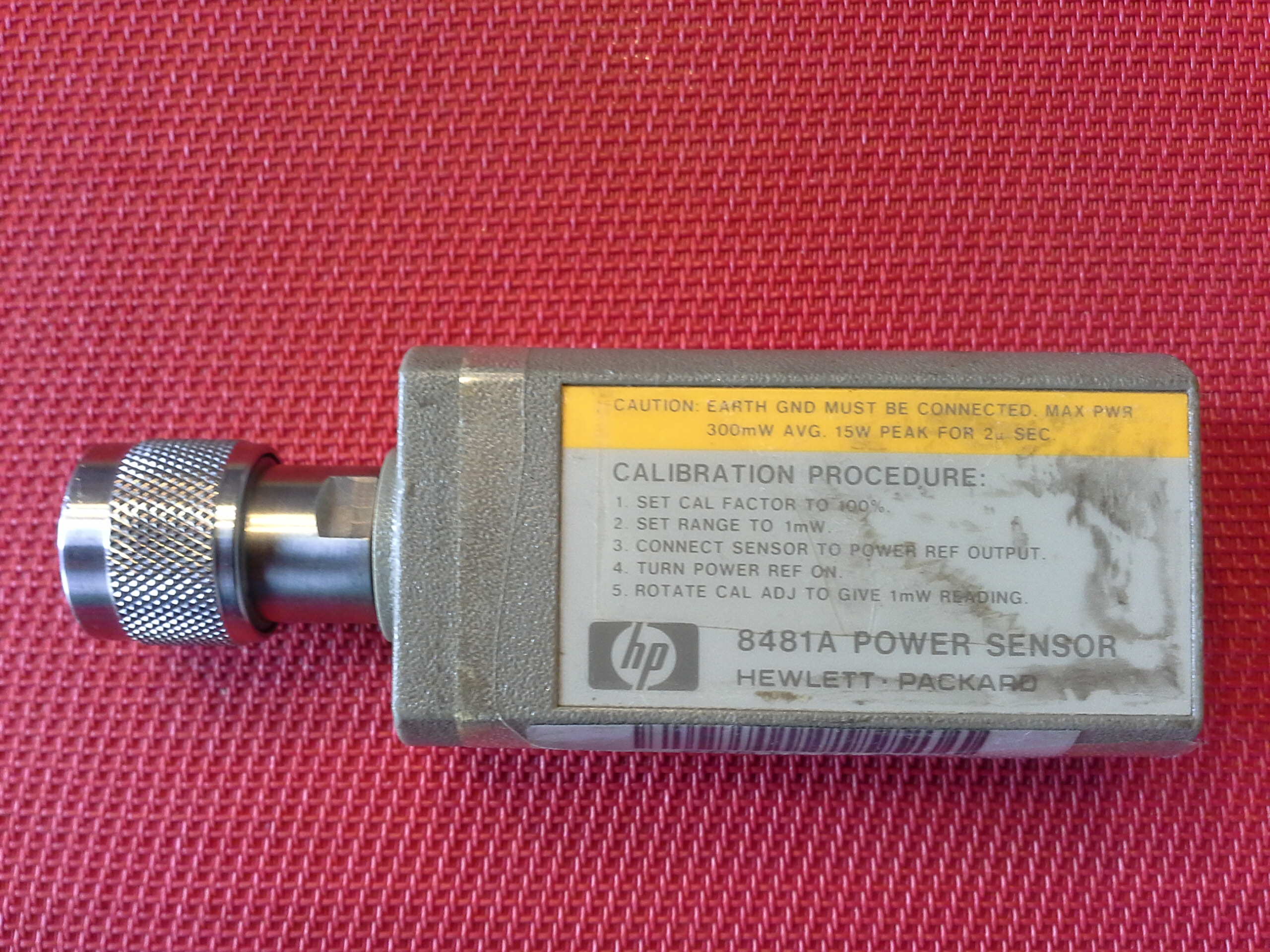 Hewlett Packard 8481A - Power Sensor
