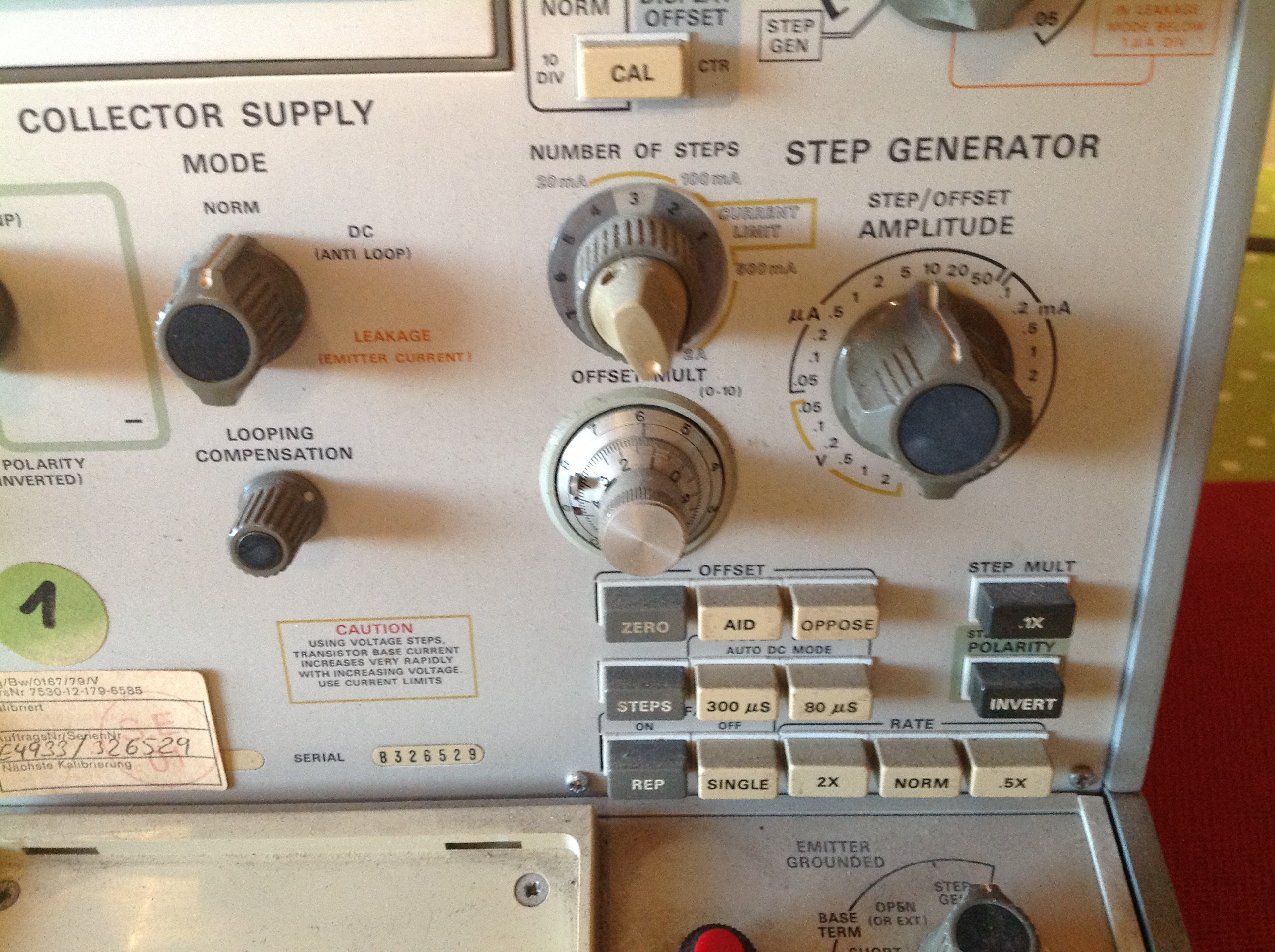 Tektronix Typ 576 Curve Tracer / Röhren-Kennlinienschreiber