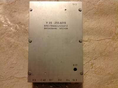 Rohde & Schwarz VHF-UHF ET 001 Empfänger ESM2 Einbauteil Y39 Breit