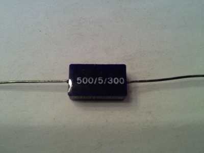 5 x Kondensator 500uF +-5% - 300V