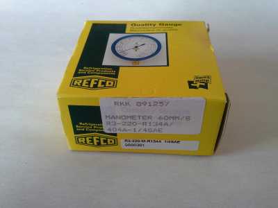 Refco Manometer R134A incl. Befestigungsbügel