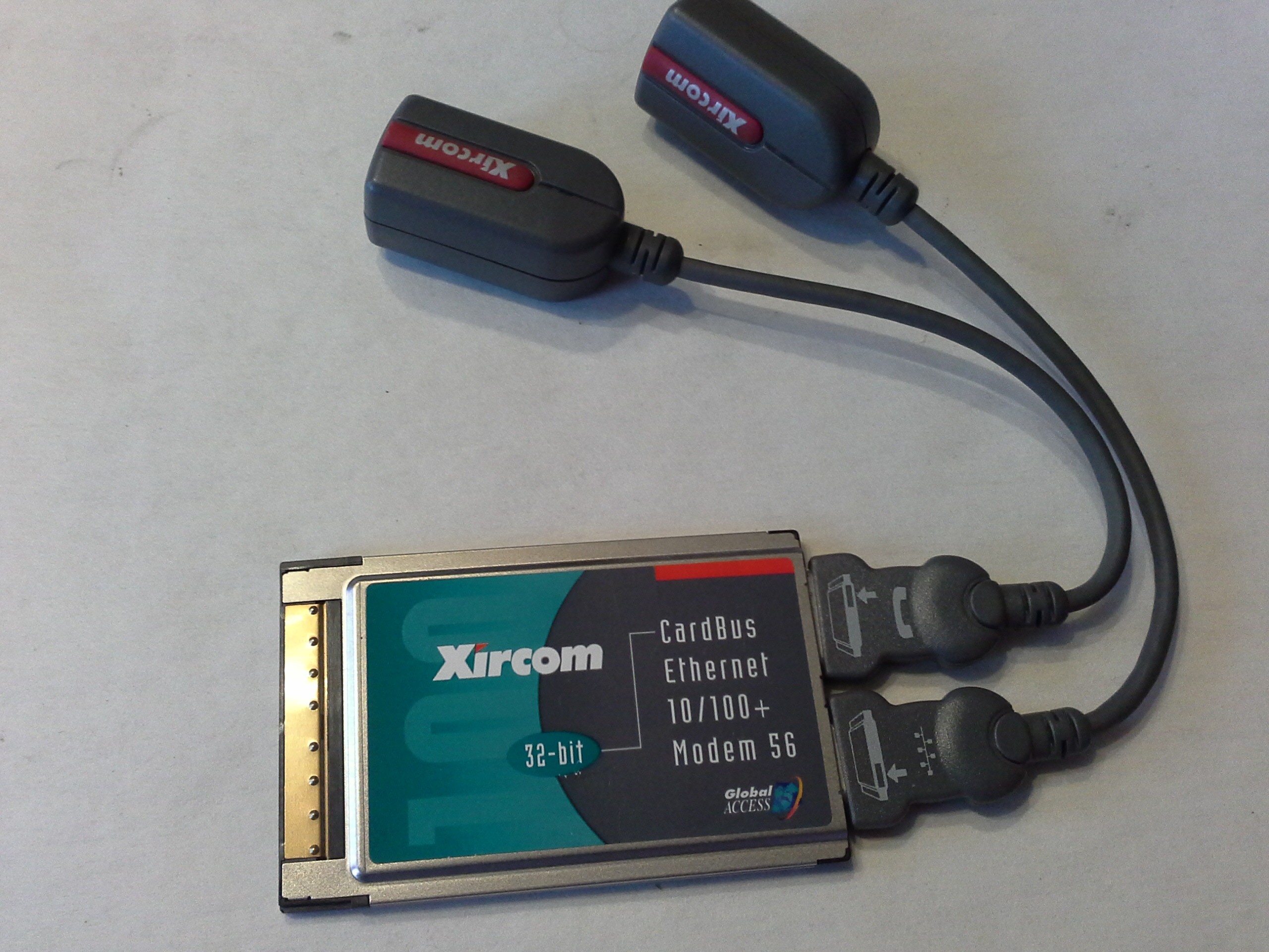 Xircom CardBus Ethernet 10/100 Modem 56 - 32-bit