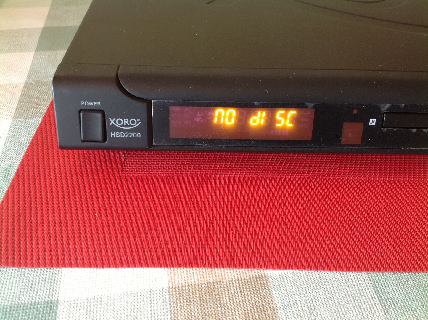 Xoro HSD 2200 MPEG4 DVD-Player mit USB Xoro HSD 2200 MPEG4 DVD-Player mit USB
