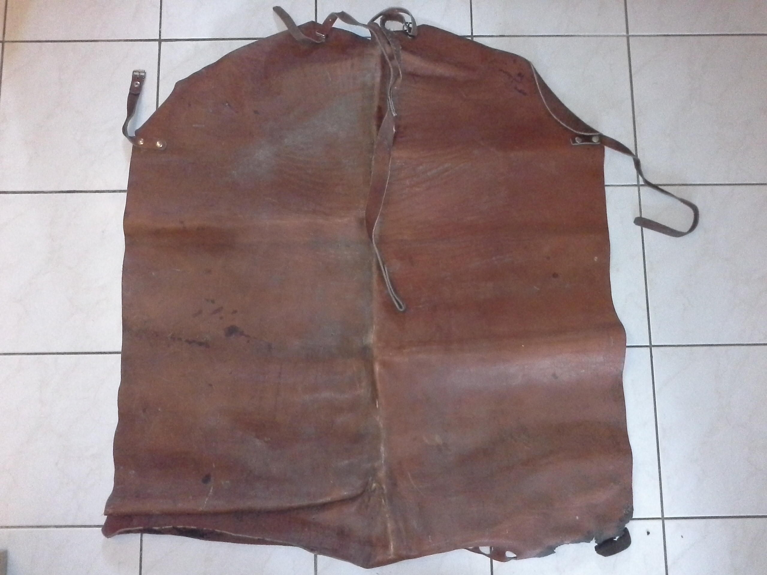 Schweißerschürze - Leder - 100 x 90 cm